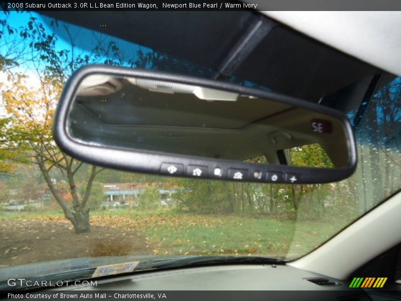 Newport Blue Pearl / Warm Ivory 2008 Subaru Outback 3.0R L.L.Bean Edition Wagon