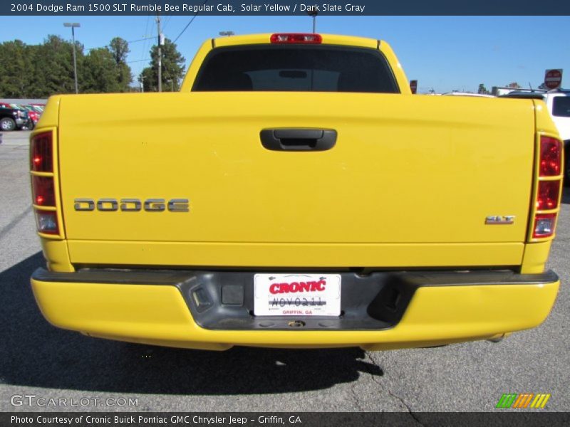 Solar Yellow / Dark Slate Gray 2004 Dodge Ram 1500 SLT Rumble Bee Regular Cab