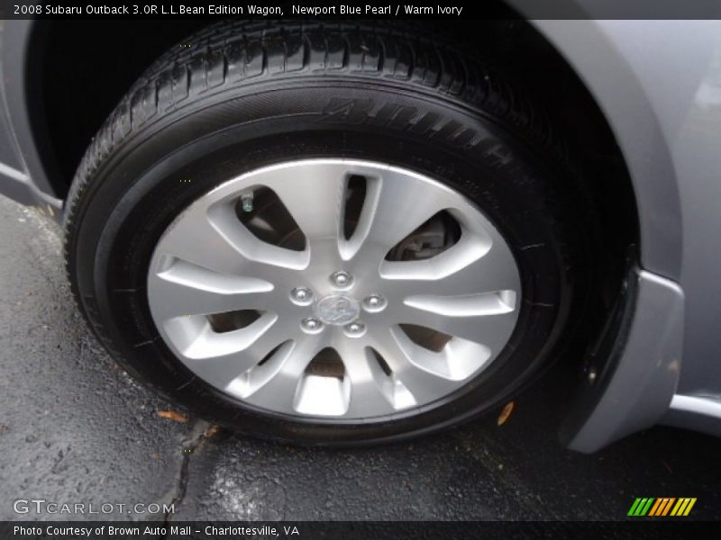 Newport Blue Pearl / Warm Ivory 2008 Subaru Outback 3.0R L.L.Bean Edition Wagon