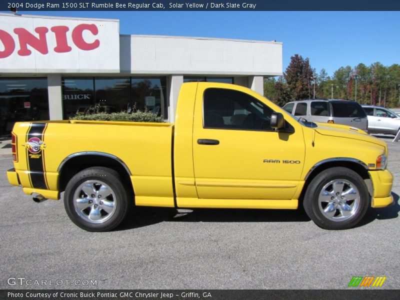 Solar Yellow / Dark Slate Gray 2004 Dodge Ram 1500 SLT Rumble Bee Regular Cab
