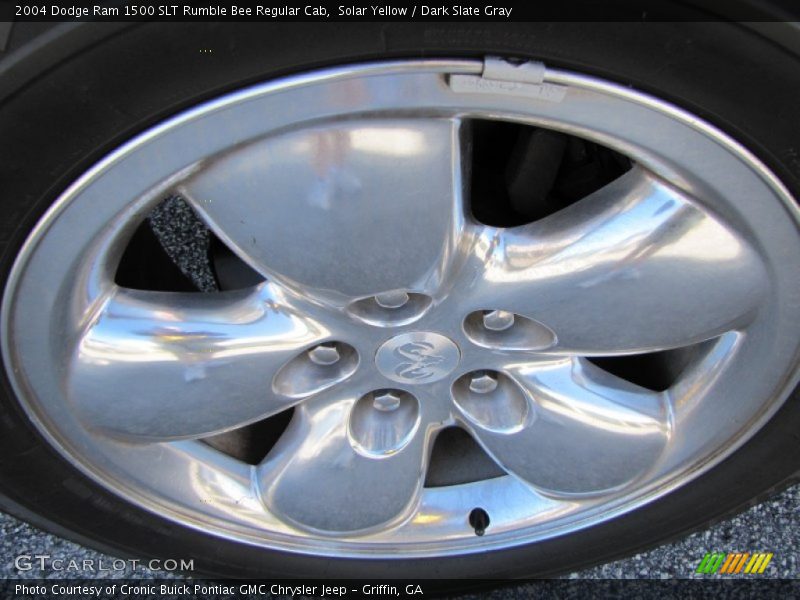 Solar Yellow / Dark Slate Gray 2004 Dodge Ram 1500 SLT Rumble Bee Regular Cab