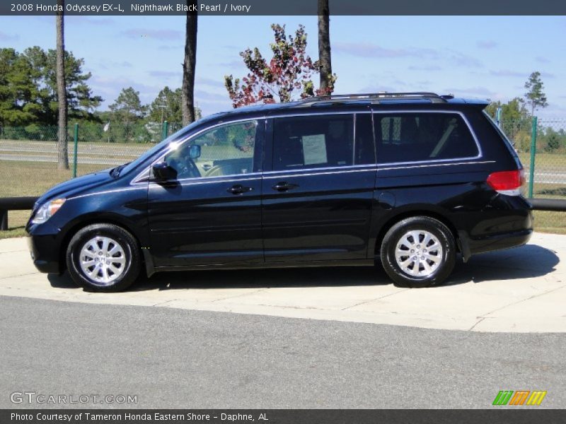 Nighthawk Black Pearl / Ivory 2008 Honda Odyssey EX-L