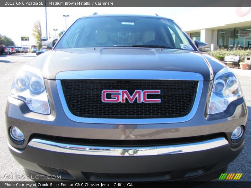 Medium Brown Metallic / Cashmere 2012 GMC Acadia SLT
