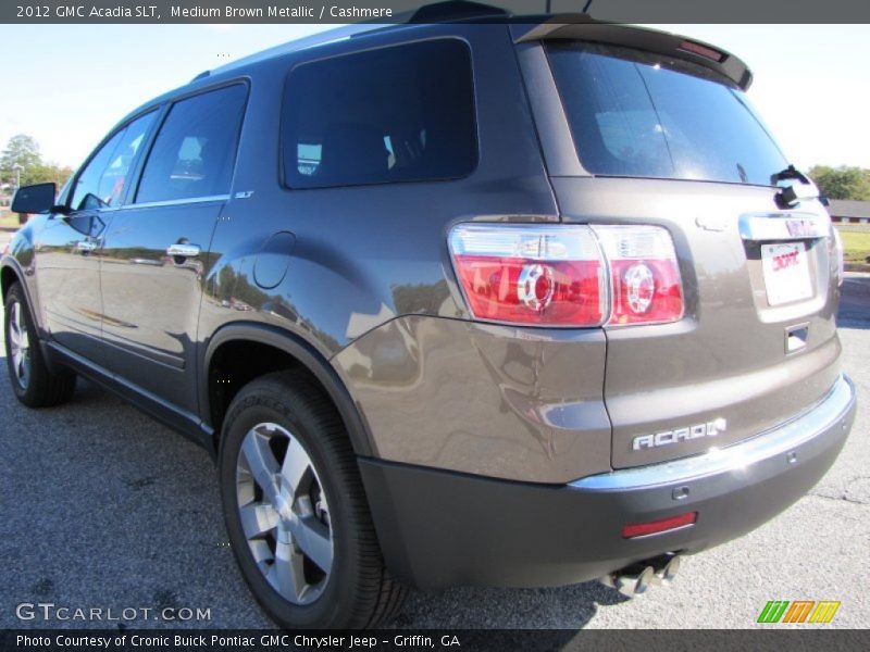 Medium Brown Metallic / Cashmere 2012 GMC Acadia SLT