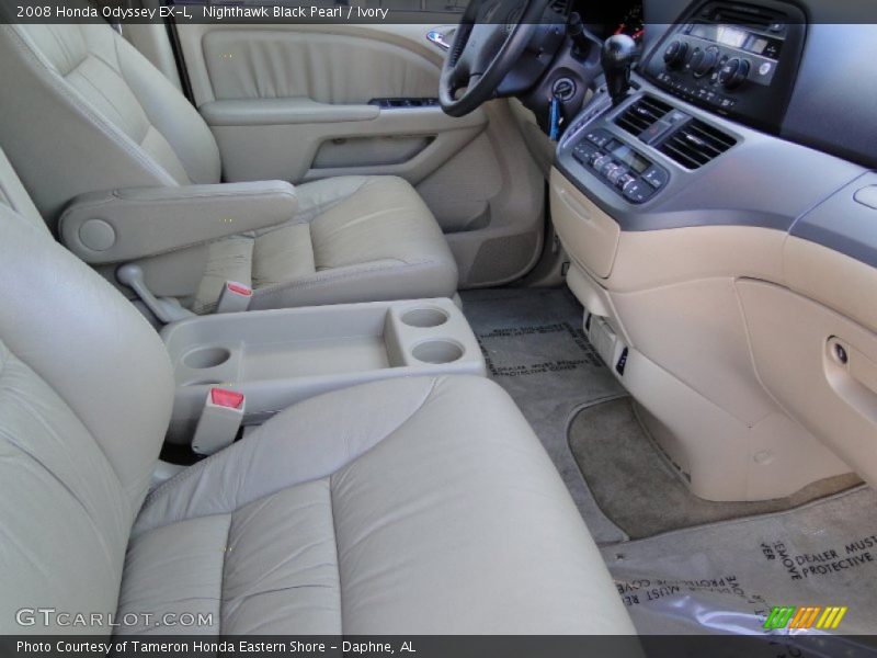 Nighthawk Black Pearl / Ivory 2008 Honda Odyssey EX-L