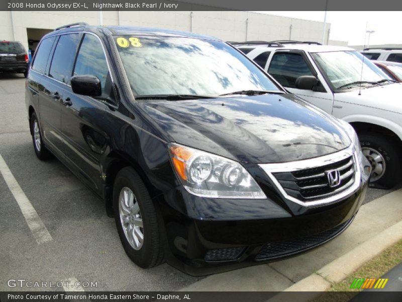 Nighthawk Black Pearl / Ivory 2008 Honda Odyssey EX-L