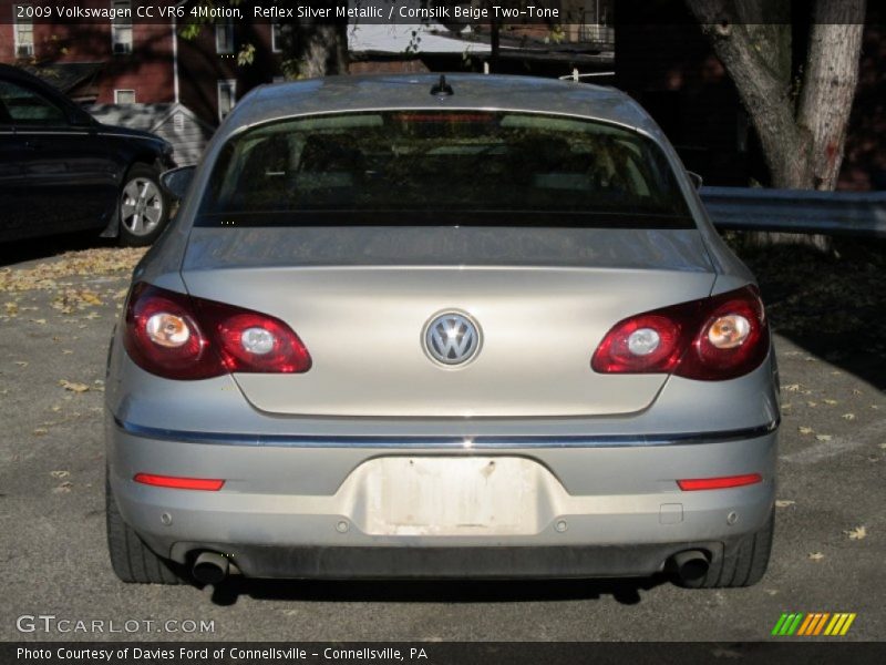 Reflex Silver Metallic / Cornsilk Beige Two-Tone 2009 Volkswagen CC VR6 4Motion