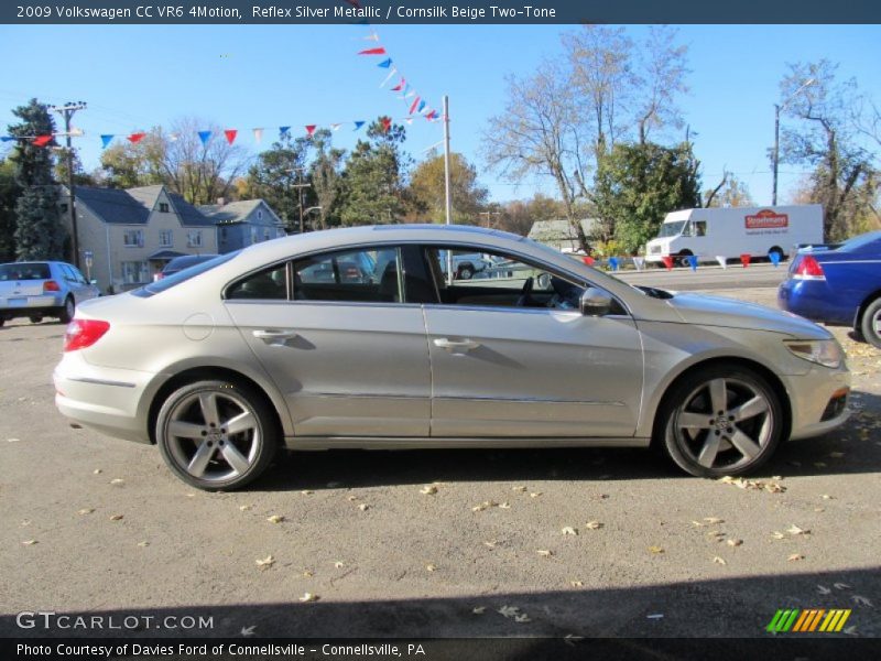 Reflex Silver Metallic / Cornsilk Beige Two-Tone 2009 Volkswagen CC VR6 4Motion