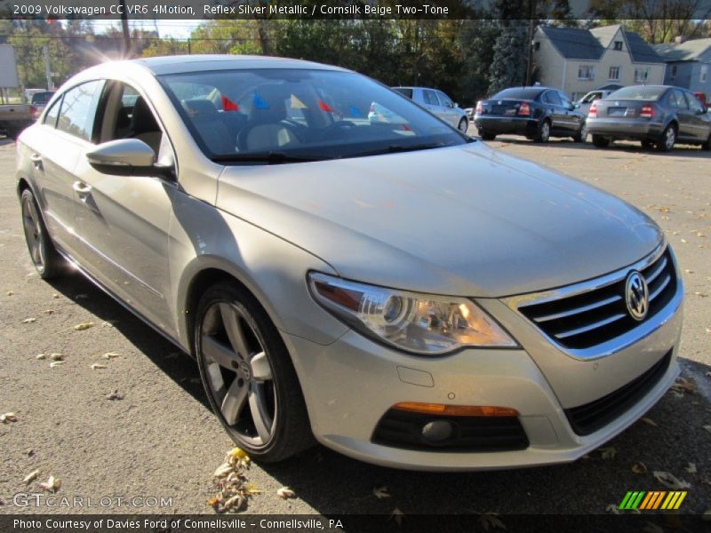 Reflex Silver Metallic / Cornsilk Beige Two-Tone 2009 Volkswagen CC VR6 4Motion