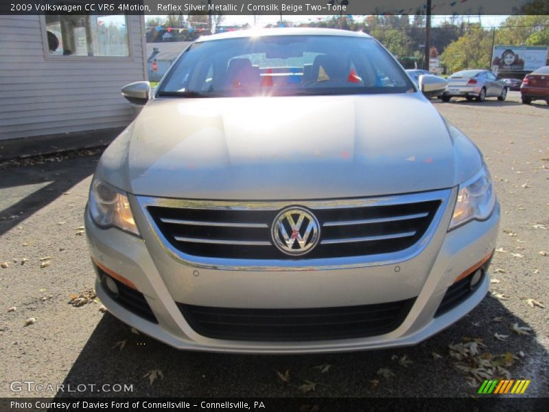 Reflex Silver Metallic / Cornsilk Beige Two-Tone 2009 Volkswagen CC VR6 4Motion