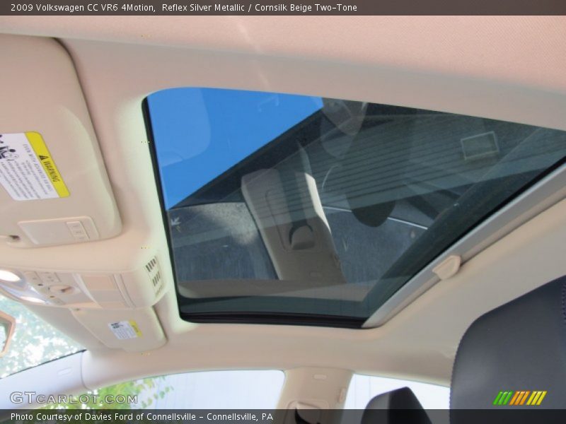 Reflex Silver Metallic / Cornsilk Beige Two-Tone 2009 Volkswagen CC VR6 4Motion