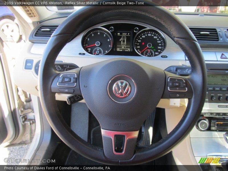  2009 CC VR6 4Motion Steering Wheel