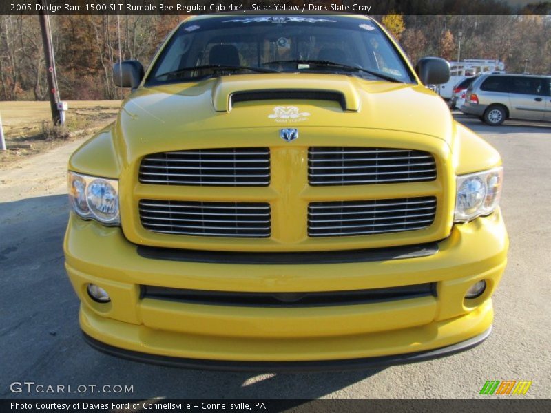 Solar Yellow / Dark Slate Gray 2005 Dodge Ram 1500 SLT Rumble Bee Regular Cab 4x4