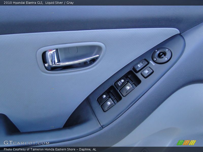 Liquid Silver / Gray 2010 Hyundai Elantra GLS