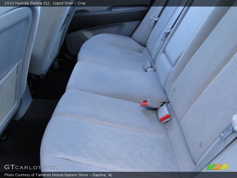 Liquid Silver / Gray 2010 Hyundai Elantra GLS