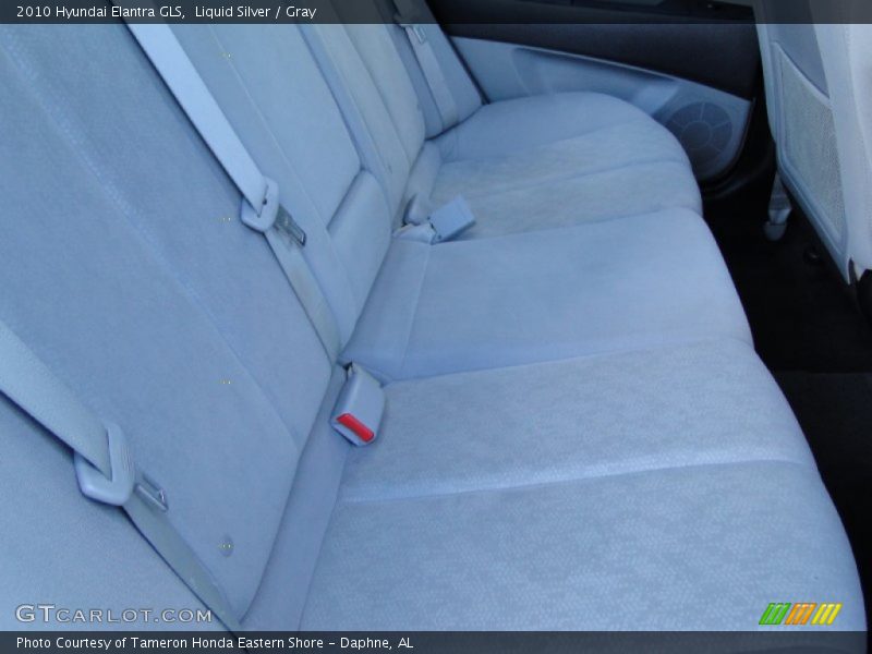 Liquid Silver / Gray 2010 Hyundai Elantra GLS