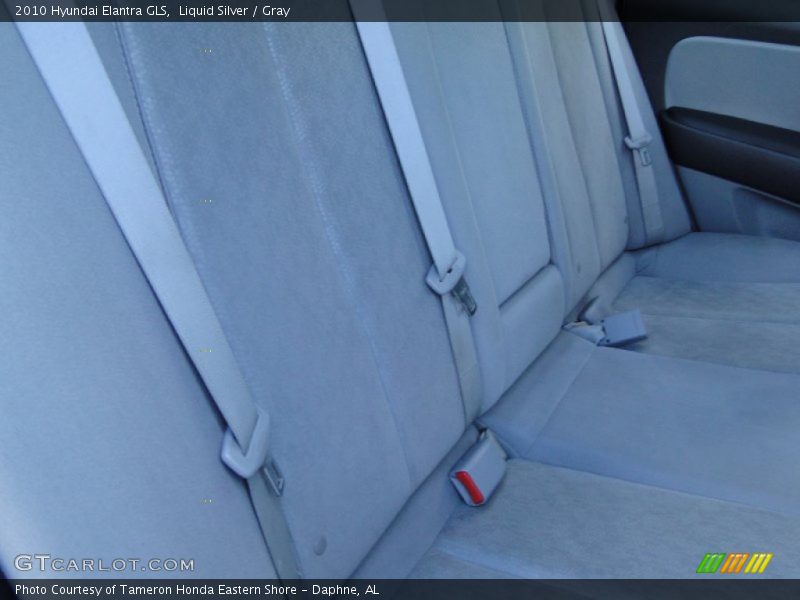 Liquid Silver / Gray 2010 Hyundai Elantra GLS