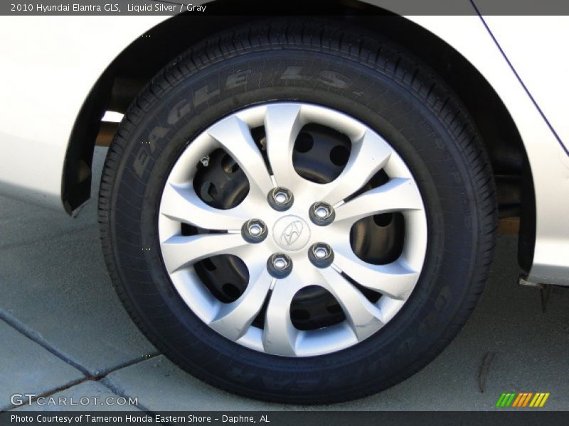 Liquid Silver / Gray 2010 Hyundai Elantra GLS