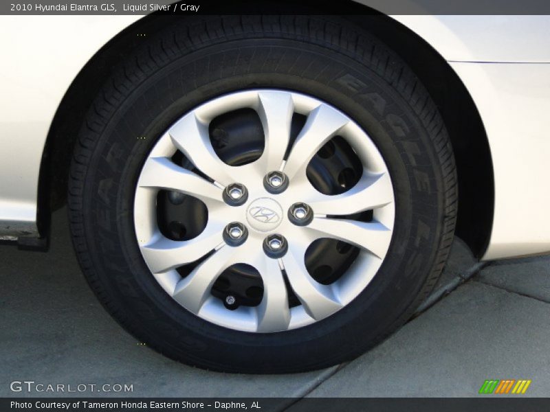 Liquid Silver / Gray 2010 Hyundai Elantra GLS
