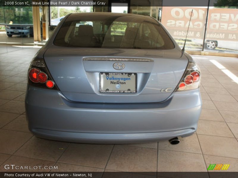 Wave Line Blue Pearl / Dark Charcoal Gray 2008 Scion tC
