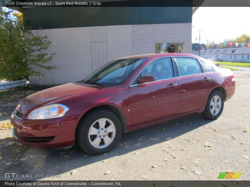 Sport Red Metallic / Gray 2006 Chevrolet Impala LT