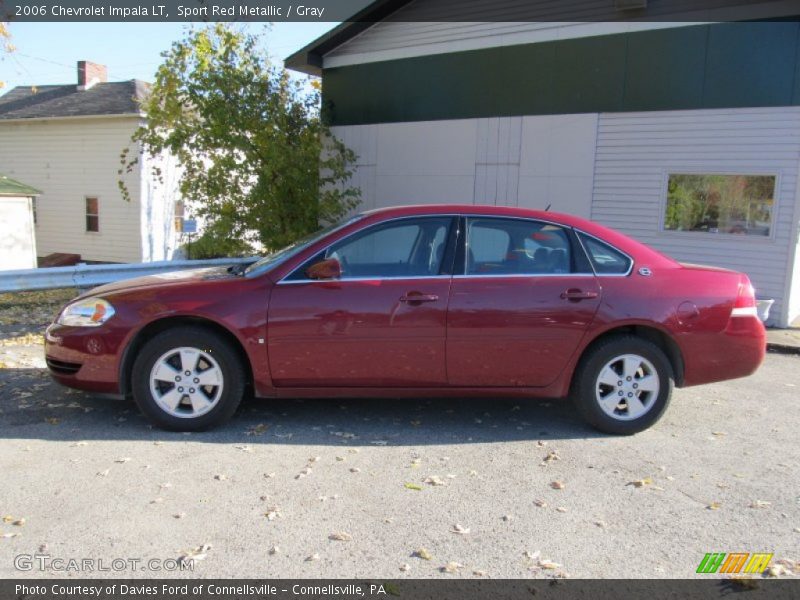 Sport Red Metallic / Gray 2006 Chevrolet Impala LT