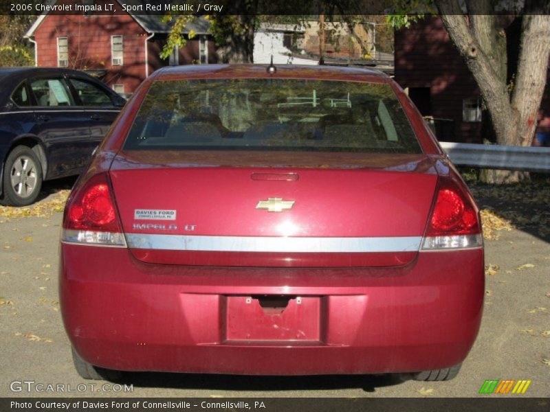 Sport Red Metallic / Gray 2006 Chevrolet Impala LT
