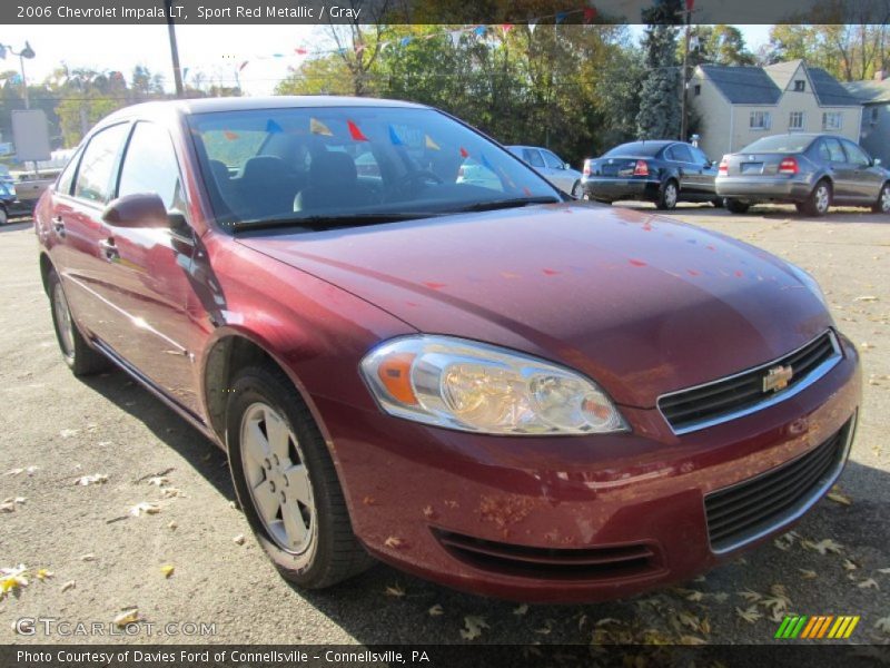 Sport Red Metallic / Gray 2006 Chevrolet Impala LT
