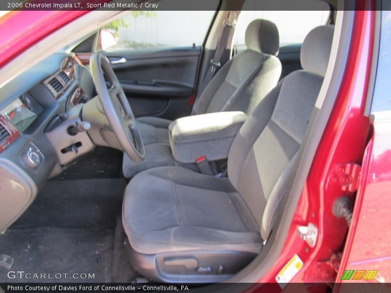 Sport Red Metallic / Gray 2006 Chevrolet Impala LT