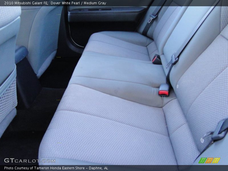 Dover White Pearl / Medium Gray 2010 Mitsubishi Galant FE