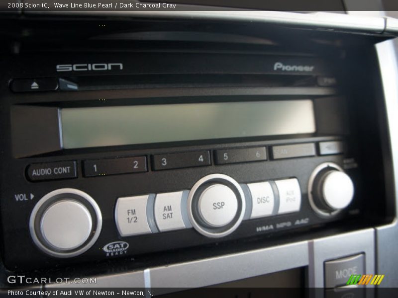 Wave Line Blue Pearl / Dark Charcoal Gray 2008 Scion tC