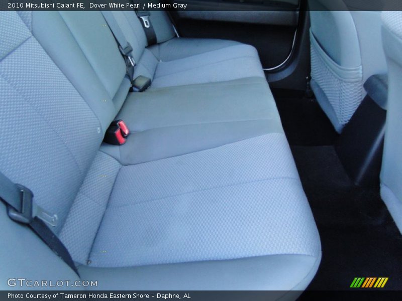 Dover White Pearl / Medium Gray 2010 Mitsubishi Galant FE
