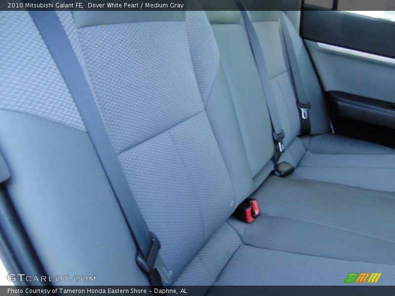 Dover White Pearl / Medium Gray 2010 Mitsubishi Galant FE