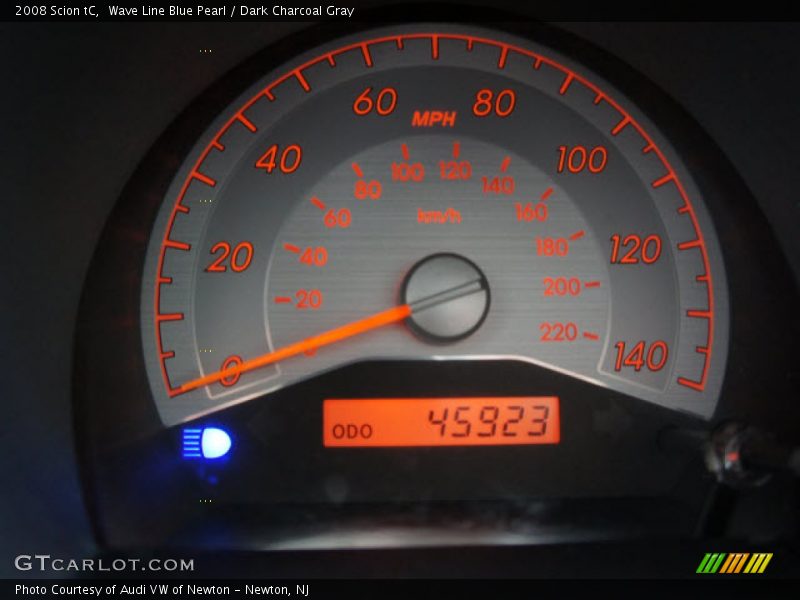 Wave Line Blue Pearl / Dark Charcoal Gray 2008 Scion tC