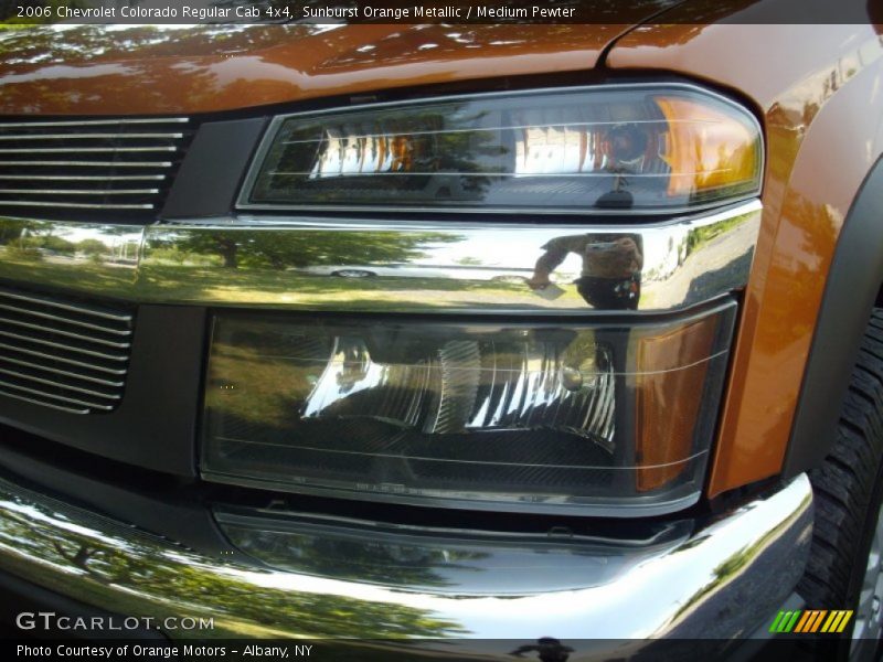 Sunburst Orange Metallic / Medium Pewter 2006 Chevrolet Colorado Regular Cab 4x4