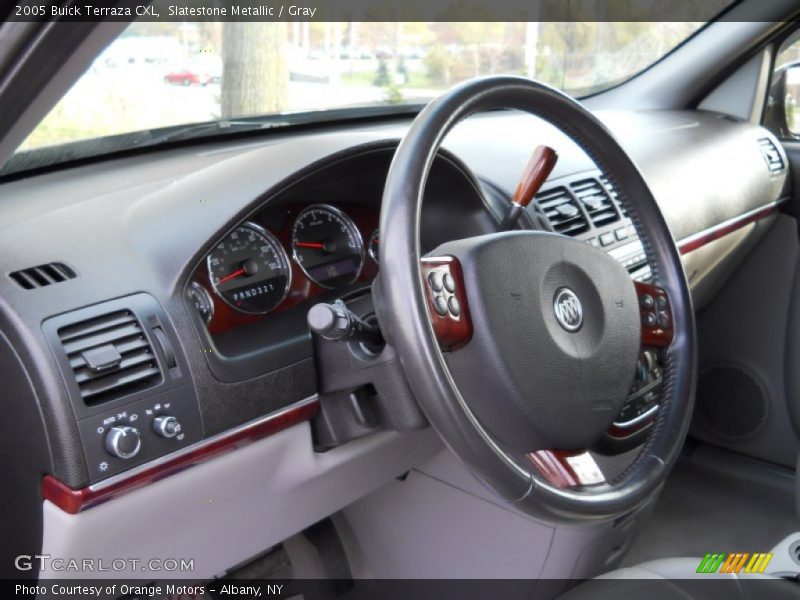 Slatestone Metallic / Gray 2005 Buick Terraza CXL