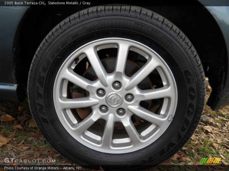 Slatestone Metallic / Gray 2005 Buick Terraza CXL