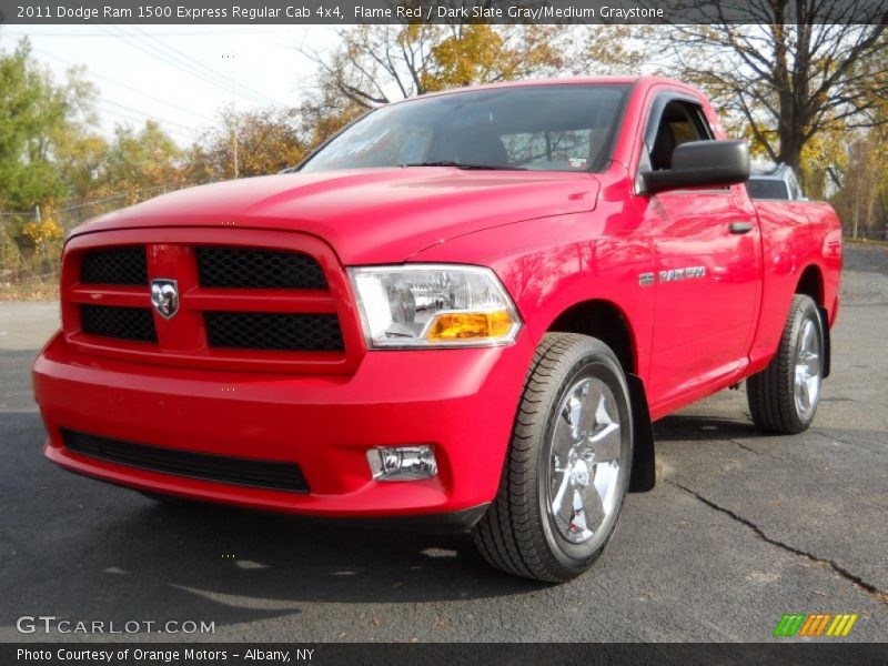 Front 3/4 View of 2011 Ram 1500 Express Regular Cab 4x4