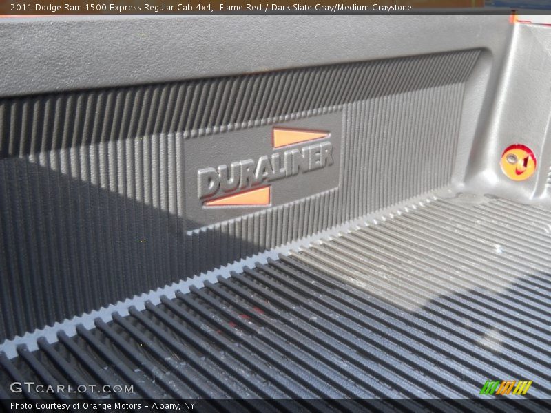 Flame Red / Dark Slate Gray/Medium Graystone 2011 Dodge Ram 1500 Express Regular Cab 4x4