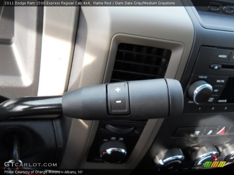 Flame Red / Dark Slate Gray/Medium Graystone 2011 Dodge Ram 1500 Express Regular Cab 4x4