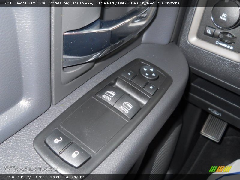 Flame Red / Dark Slate Gray/Medium Graystone 2011 Dodge Ram 1500 Express Regular Cab 4x4
