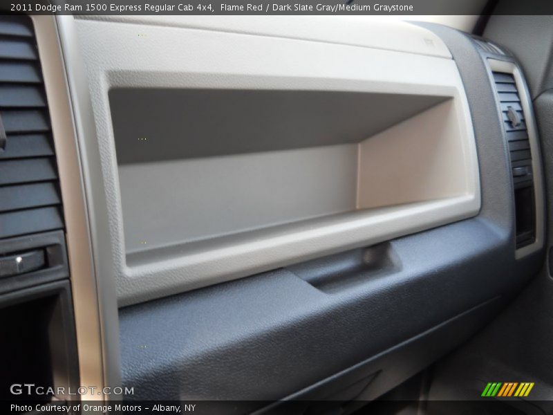 Flame Red / Dark Slate Gray/Medium Graystone 2011 Dodge Ram 1500 Express Regular Cab 4x4