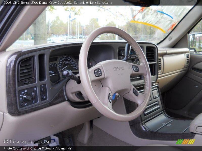  2005 Sierra 1500 Denali Crew Cab AWD Steering Wheel