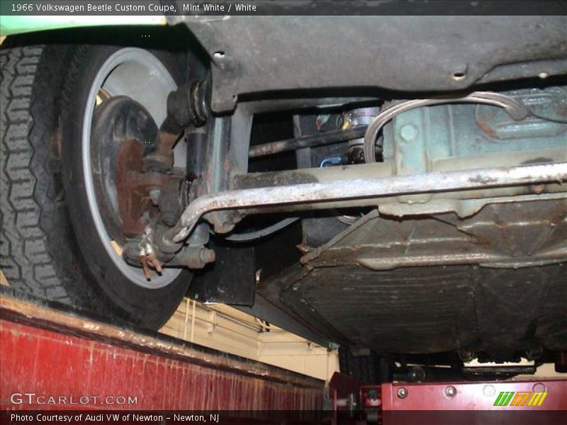 Undercarriage of 1966 Beetle Custom Coupe