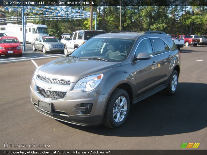 Mocha Steel Metallic / Jet Black 2012 Chevrolet Equinox LT