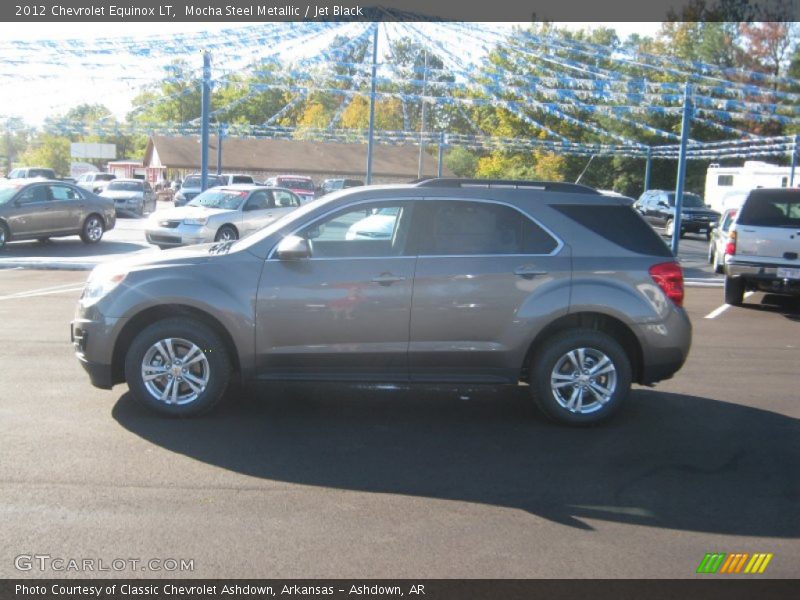 Mocha Steel Metallic / Jet Black 2012 Chevrolet Equinox LT