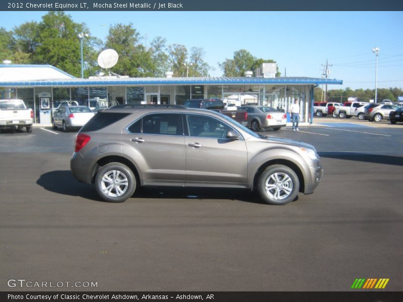 Mocha Steel Metallic / Jet Black 2012 Chevrolet Equinox LT