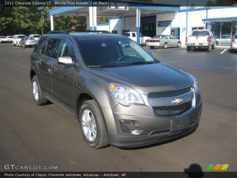Mocha Steel Metallic / Jet Black 2012 Chevrolet Equinox LT
