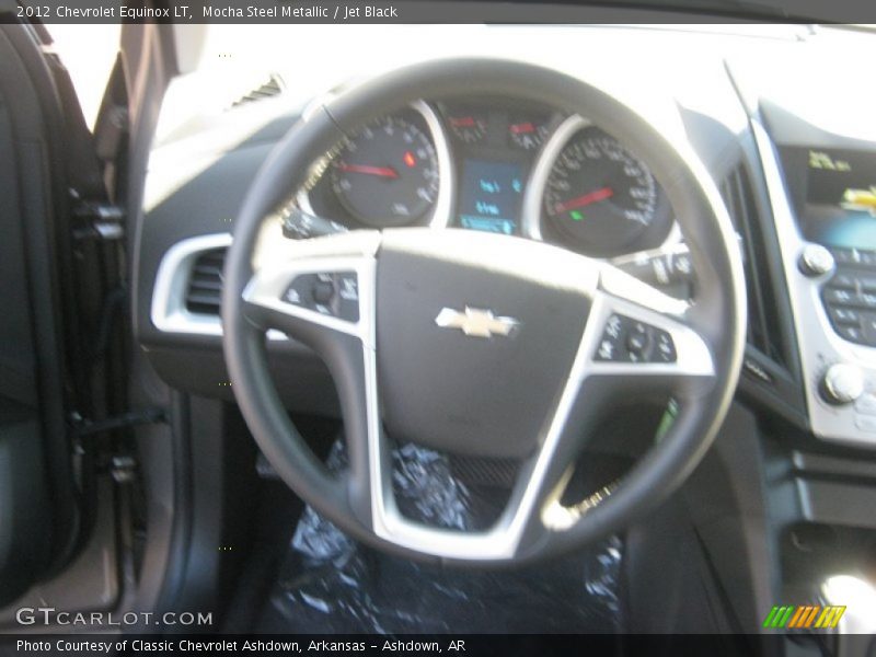 Mocha Steel Metallic / Jet Black 2012 Chevrolet Equinox LT