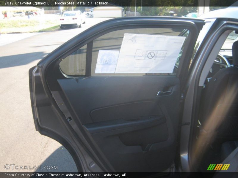 Mocha Steel Metallic / Jet Black 2012 Chevrolet Equinox LT